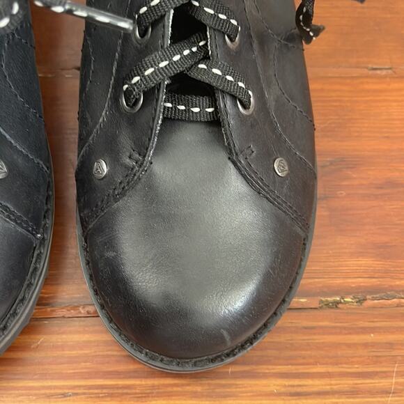 London Underground Joe Blake lugged sole leather lace up ankle boots sz 7.5 - Picture 5 of 10